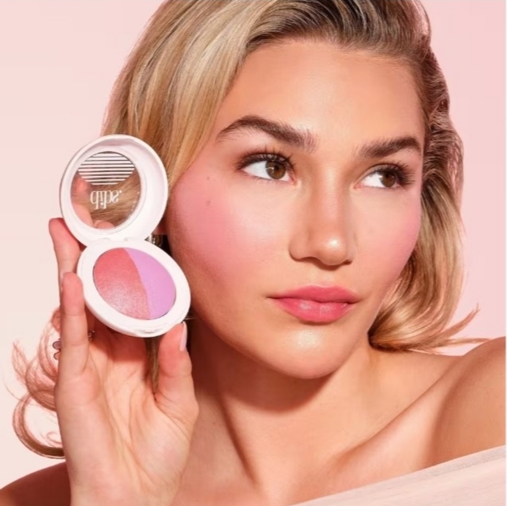 🔥Dibs Baked Blush Duo in PopStar-Pink and Coral - Picture 4 of 9